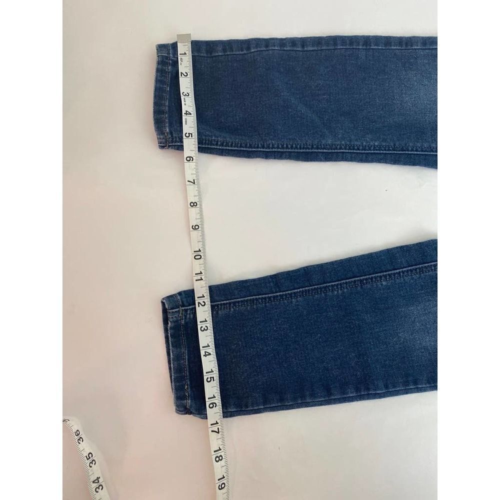 Justice Mid Rise Jegging Jeans Blue - Girls Size 12 - Picture 6 of 9